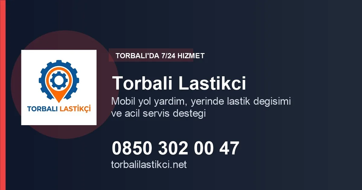 Karakuyu bölgesinde lastik yol yardım aracı